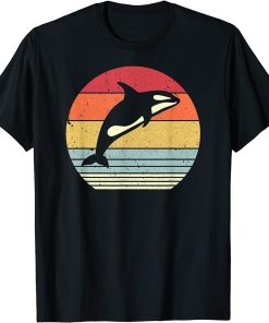 Orca Shirt. Retro Style T-Shirt