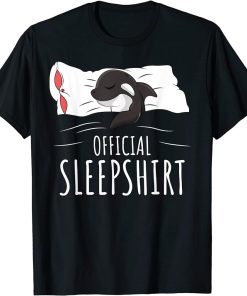 Orca Killer Whale Lover Official Sleepshirt T-Shirt