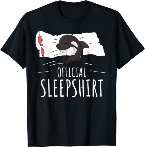 Orca Killer Whale Lover Official Sleepshirt T-Shirt